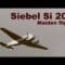 Siebel Si 204, giant scale RC aircraft, maiden flight, 2018